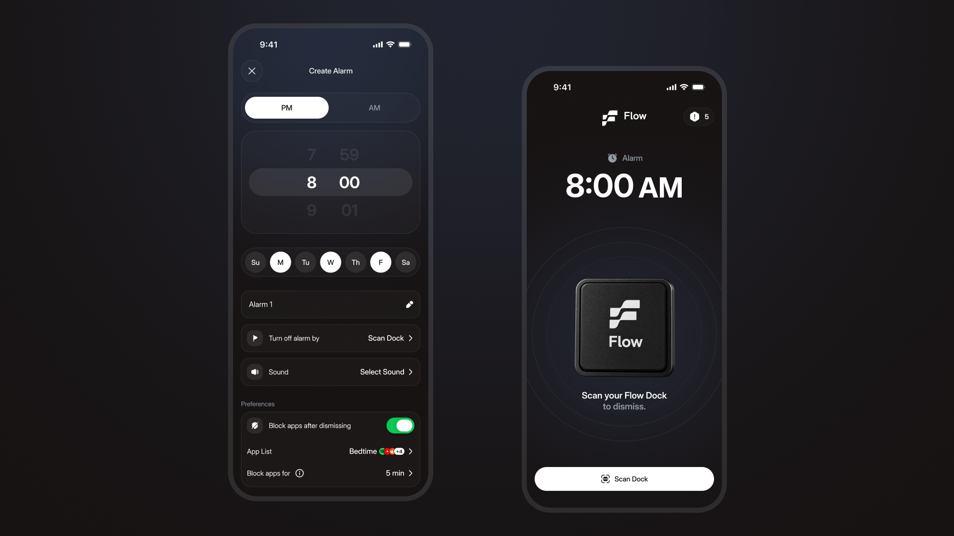 Flow Alarm — Mobile App image 3