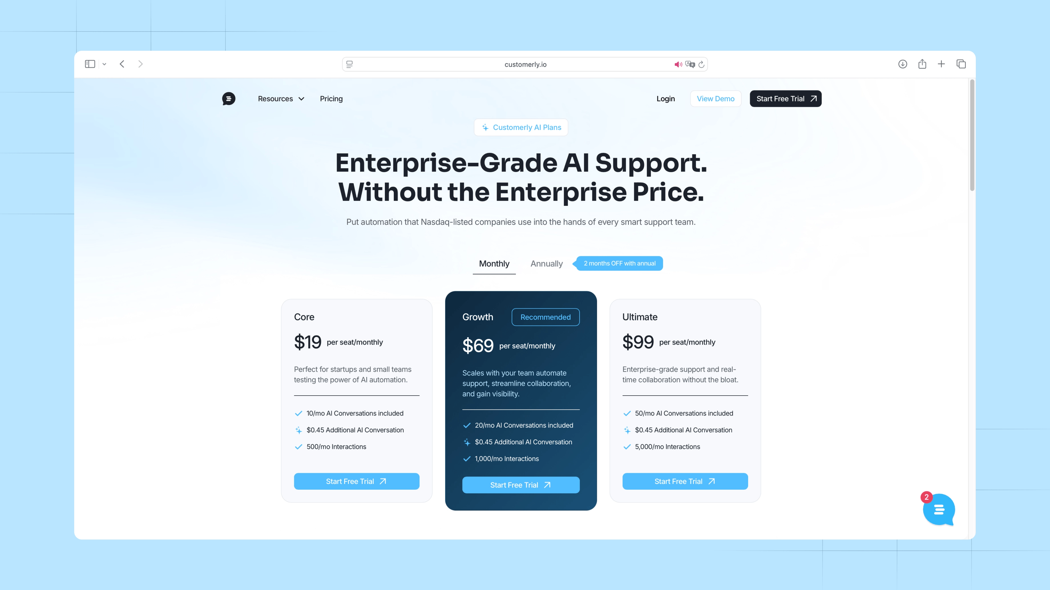 Customerly AI — Web Experience image 3