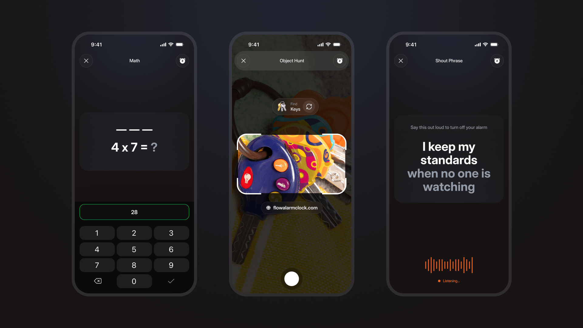 Flow Alarm — Mobile App image 2